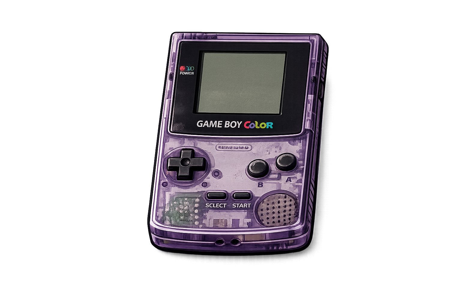 Atomic Purple Nintendo Game Boy Color handheld