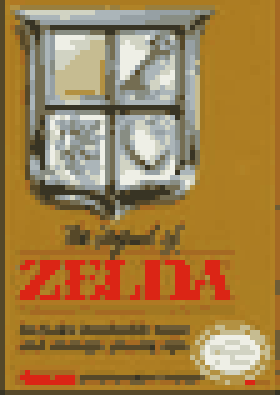 The Legend of Zelda cartridge artwork